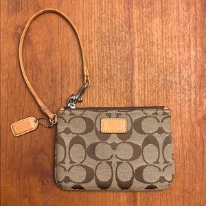 Coach wristlet